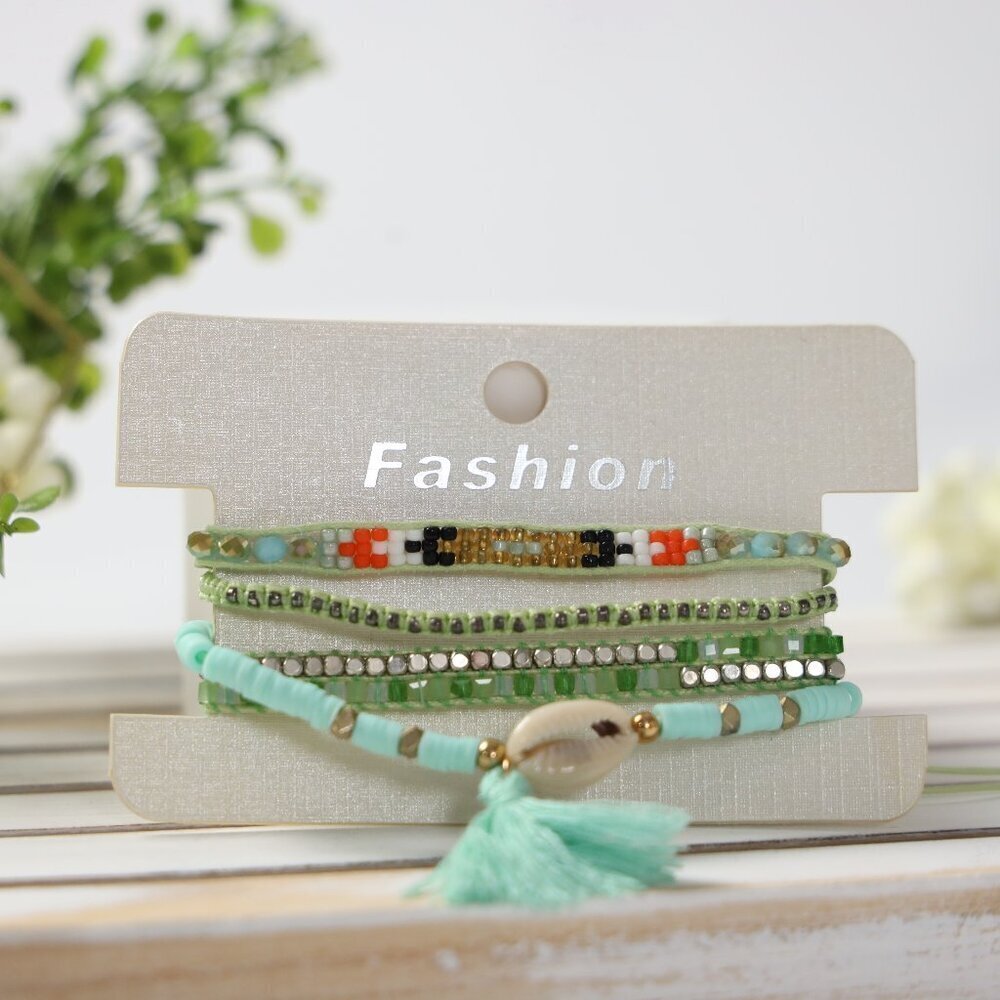 Fashion Beaded Adjustable Bracelets - NEW